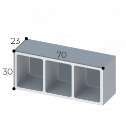 CASETÓN 70x23x30 CASETÓN 70x23x30