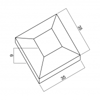 Piramide Plana_35x35 PIRÁMIDE PLANA 35x35
